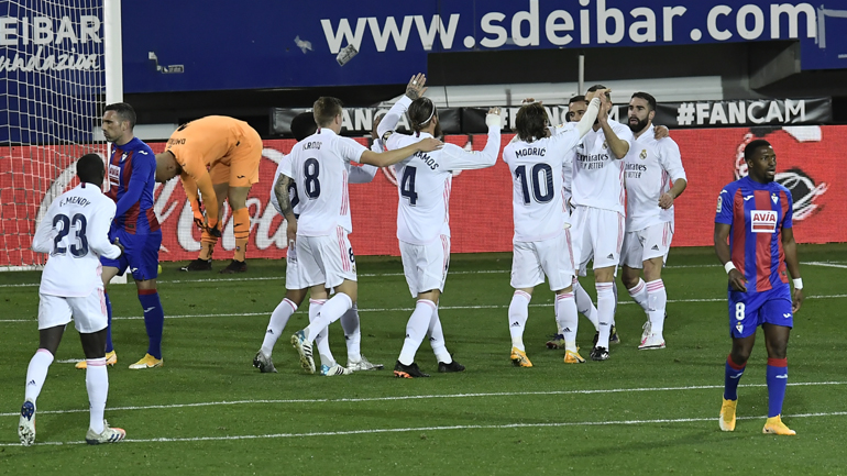 Τέταρτη σερί νίκη για τη Ρεάλ, 3-1 την Έιμπαρ