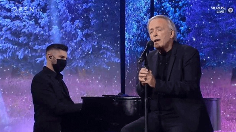 J2US: Ο Ανδρέας Μικρούτσικος λύγισε on air όταν άκουσε τη Σοφία Βόσσου