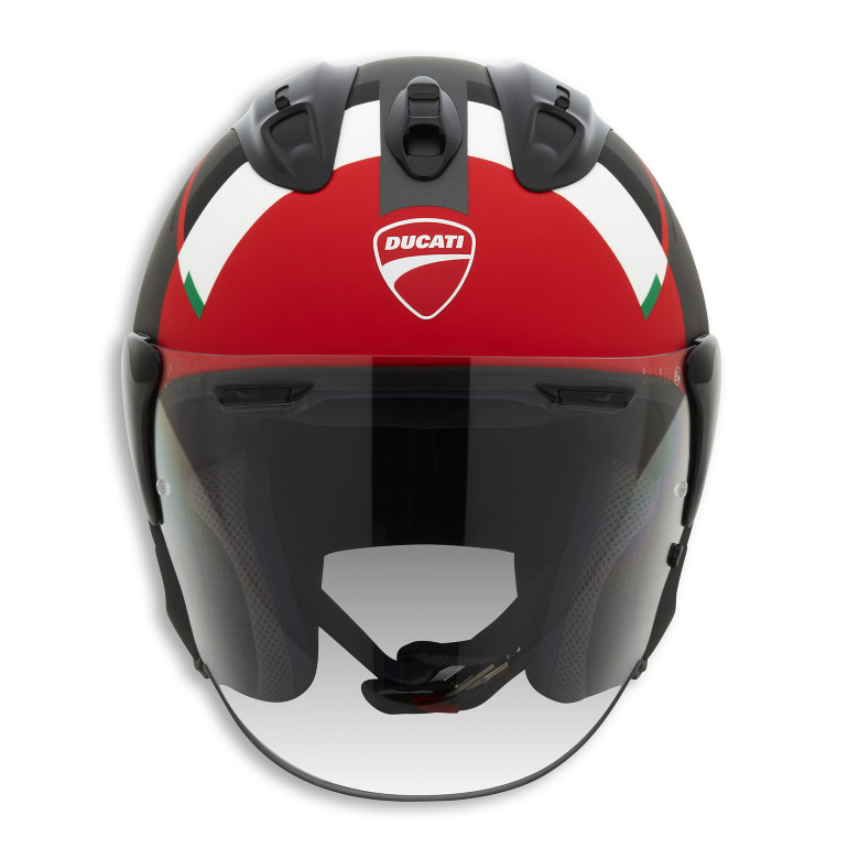 Και open face κράνος με εκπληκτικό φινίρισμα από την Ducati