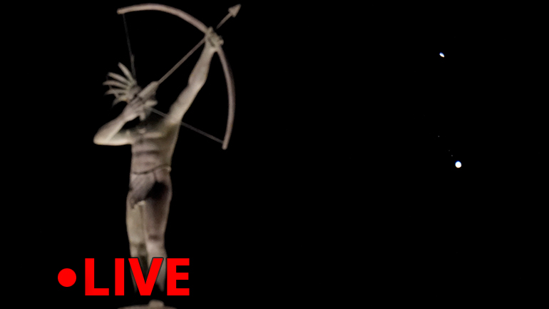 Σπάνια σύζευξη Δία-Κρόνου τη μεγαλύτερη νύχτα του χρόνου