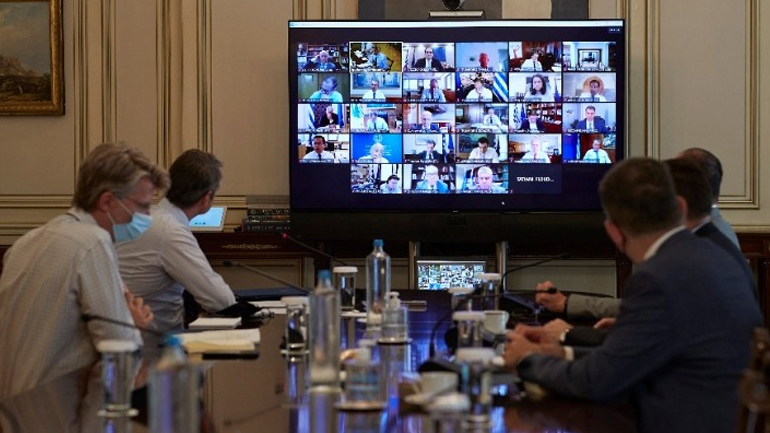 Συνεδριάζει μέσω τηλεδιάσκεψης το υπουργικό συμβούλιο