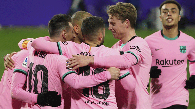 Ισπανία: Άνετο «διπλό» για την Μπαρτσελόνα, 3-0 τη Βαγιαδολίδ