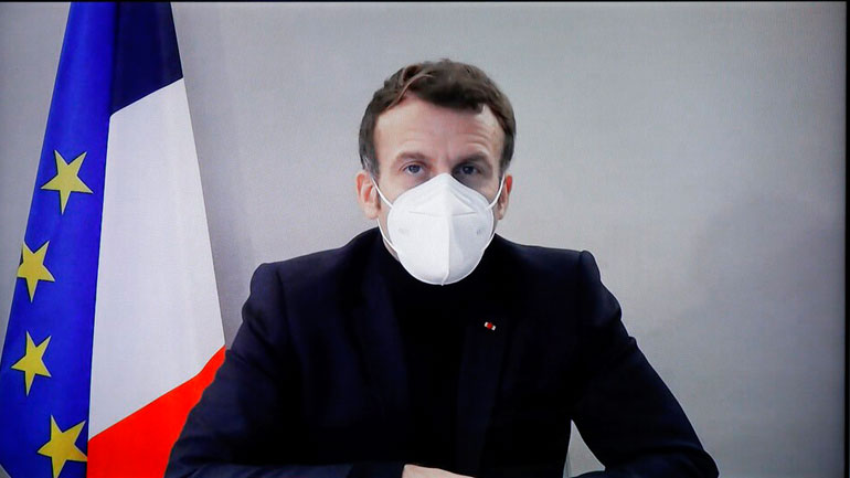 Η υγεία του Μακρόν δείχνει σημάδια βελτίωσης μετά τη διάγνωσή του με Covid-19