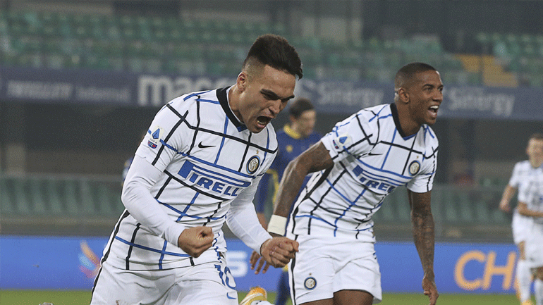 Iταλία: Έπιασε κορυφή η Ίντερ, 2-1 τη Βερόνα Iταλία: Έπιασε κορυφή η Ίντερ, 2-1 τη Βερόνα