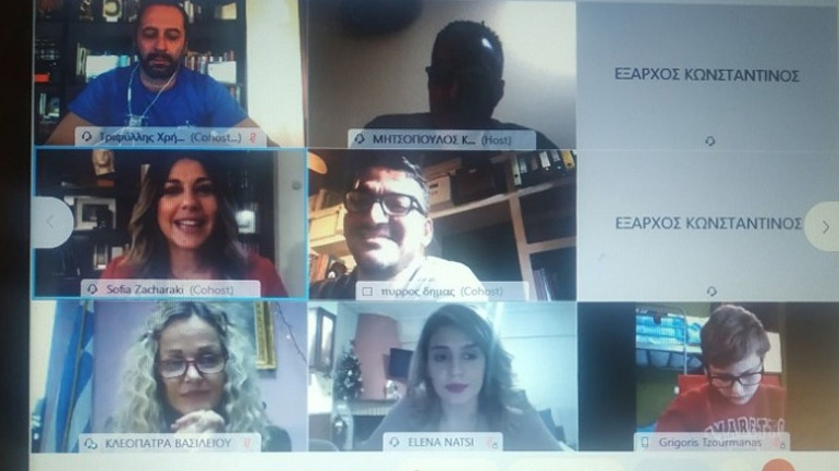 Άρση Βαρών: Τηλεδιάσκεψη της υφ. Παιδείας Σοφίας Ζαχαράκη και του Πύρρου Δήμα με μαθητές της Άρτας