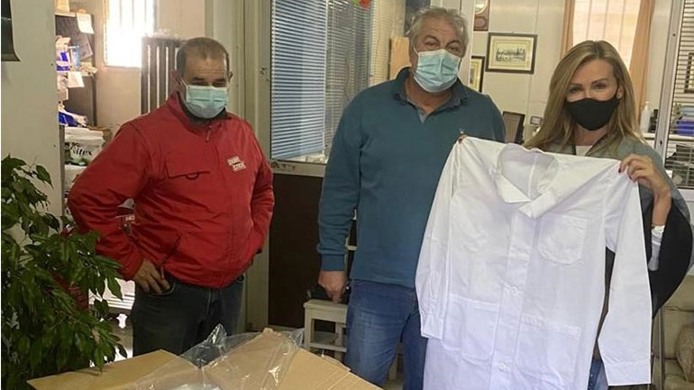 H πρωτοβουλία της Ελληνικής Εβδομάδας Μόδας για δωρεά ιατρικών στολών και υποδημάτων στο «Σωτηρία»