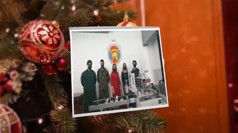 Το εορταστικό βίντεο του Στρατού Ξηράς για τα Χριστούγεννα και την Πρωτοχρονιά