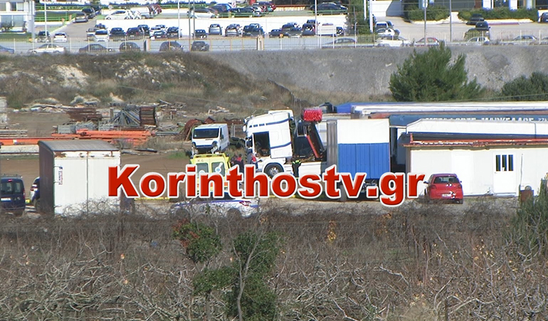 Τραγωδία στην Κορινθία: Νεκρός 35χρονος οδηγός φορτηγού από ηλεκτροπληξία