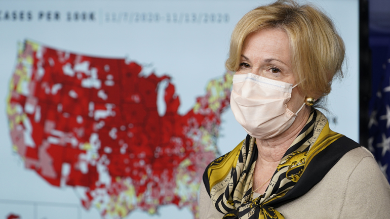 ΗΠΑ: Αποχωρεί από την «ομάδα κρίσεων» του Λευκού Οίκου η Δρ. Ντέμπορα Μπιρξ