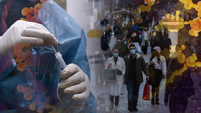 Ανακοινώθηκαν 873 νέα κρούσματα σε 24 ώρες Ανακοινώθηκαν 873 νέα κρούσματα σε 24 ώρες