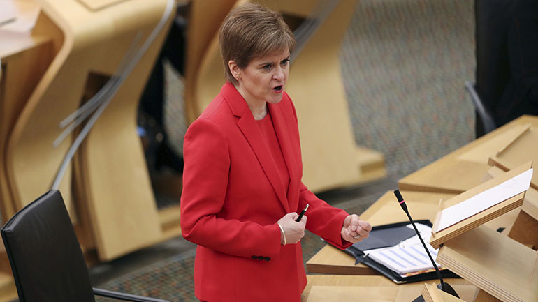 Νίκολα Στέρτζον: Είναι καιρός να γίνει η Σκωτία «ανεξάρτητο ευρωπαϊκό κράτος» Νίκολα Στέρτζον: Είναι καιρός να γίνει η Σκωτία «ανεξάρτητο ευρωπαϊκό κράτος»