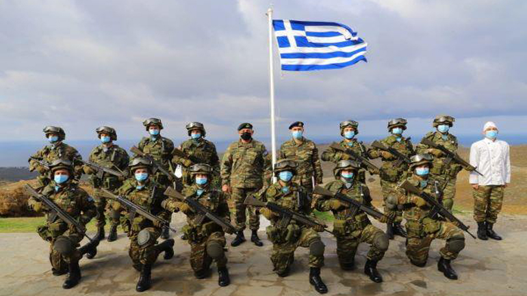 Ο Αρχηγός ΓΕΕΘΑ σε στρατιωτικές μονάδες του ανατολικού Αιγαίου