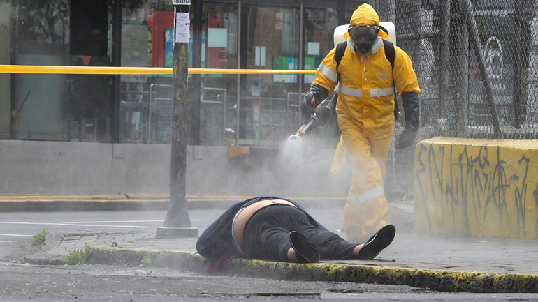 Ισημερινός: 926 κρούσματα και 14 θάνατοι εξαιτίας της COVID-19 σε 24 ώρες