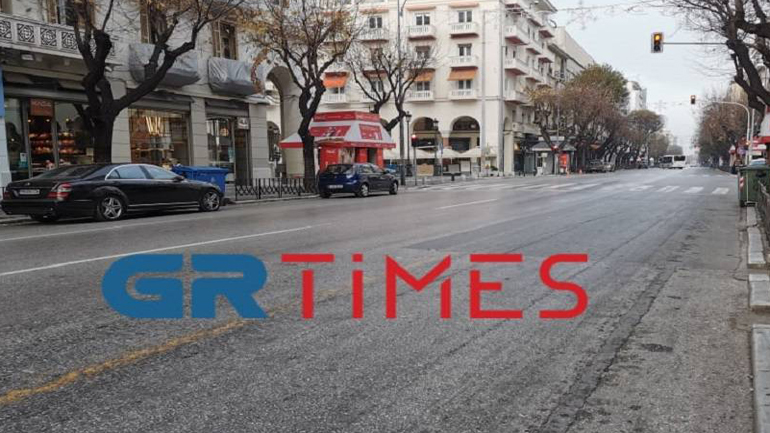 Ερήμωσε το κέντρο της Θεσσαλονίκης
