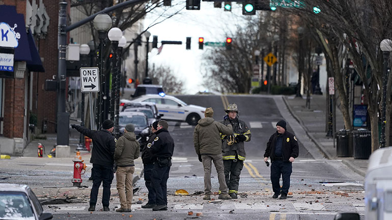 ΗΠΑ: Η αστυνομία διερευνά μία δυνατή έκρηξη που έγινε στο κέντρο του Νάσβιλ