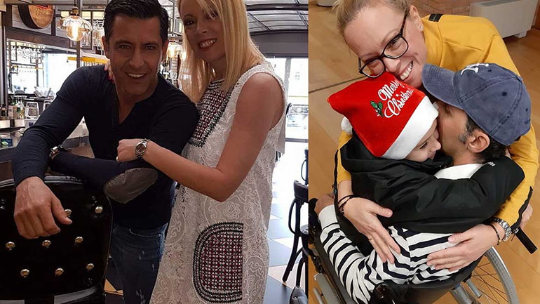 Συγκινεί η ανάρτηση της συζύγου του Κωνσταντίνου Αγγελίδη: «Ύστερα από 3 χρόνια σκληρής μάχης είσαι μαζί μας»