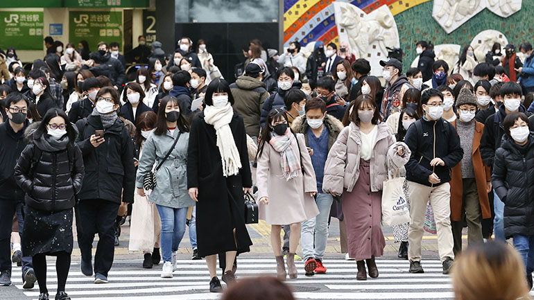 Ιαπωνία: Αριθμός-ρεκόρ 949 νέων κρουσμάτων κορωνοϊού στο Τόκιο