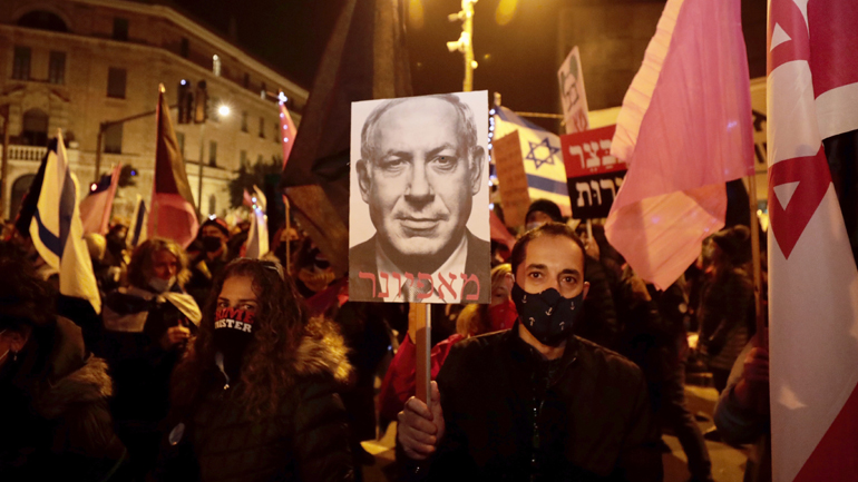 Τραυματισμοί και συλλήψεις κατά τη διάρκεια αντικυβερνητικών διαδηλώσεων στο Ισραήλ