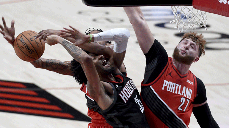 ΝΒΑ: Ματσάρα στο Πόρτλαντ, νίκη στην παράταση με 128-126 για τους Μπλέιζερς κόντρα στους Ρόκετς