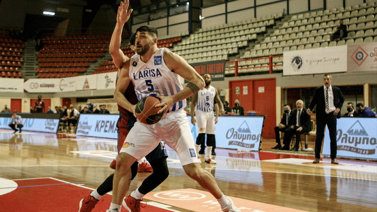 Θρίαμβος για τη Λάρισα, 84-58 το Μεσολόγγι