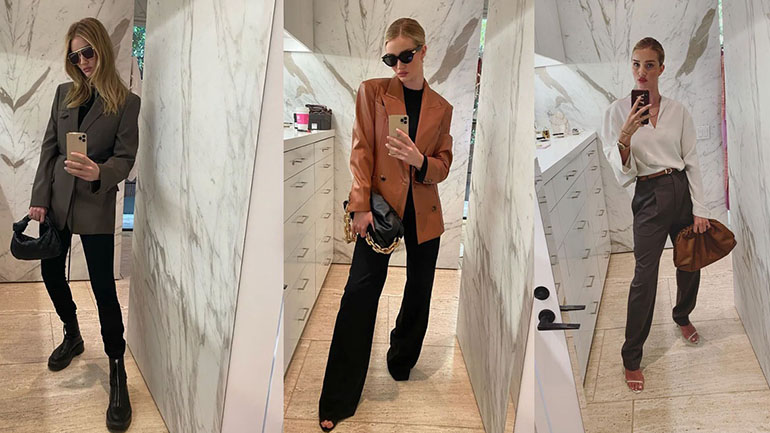 Τα 9 staple κομμάτια που έχει στη ντουλάπα της η Rosie Huntington-Whiteley