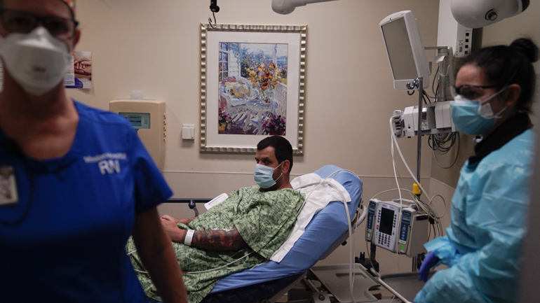 ΗΠΑ-Covid-19: Ξεπέρασαν τα 19 εκατ. τα κρούσματα – Περισσότεροι από 333.000 οι νεκροί