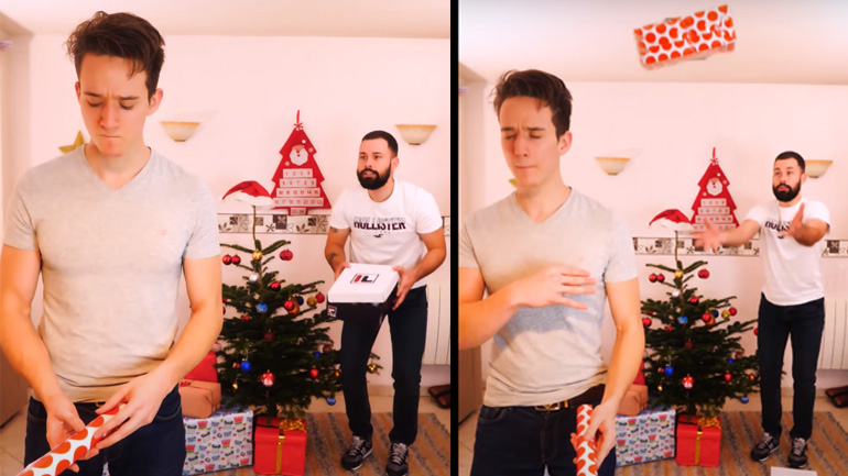 Συσκευάζοντας δώρα σε 2 δευτερόλεπτα