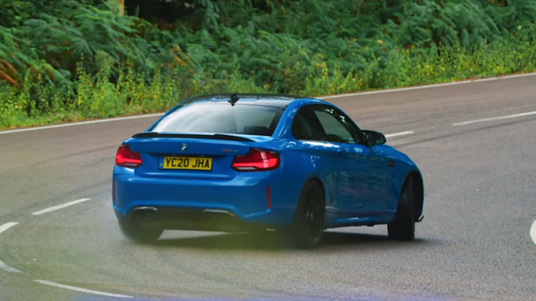 O Stig «λιώνει» στο βουνό με τη M2 CS