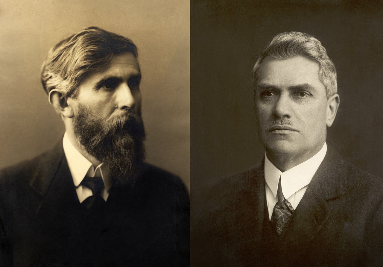 Οι ιδρυτές Vaclav Laurin και Vaclav Klement