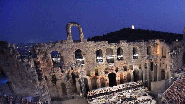 Παρατείνεται έως τις 31/1/21 η υποβολή αιτημάτων παραχώρησης του Ηρωδείου τη φθινοπωρινή περίοδο 2021