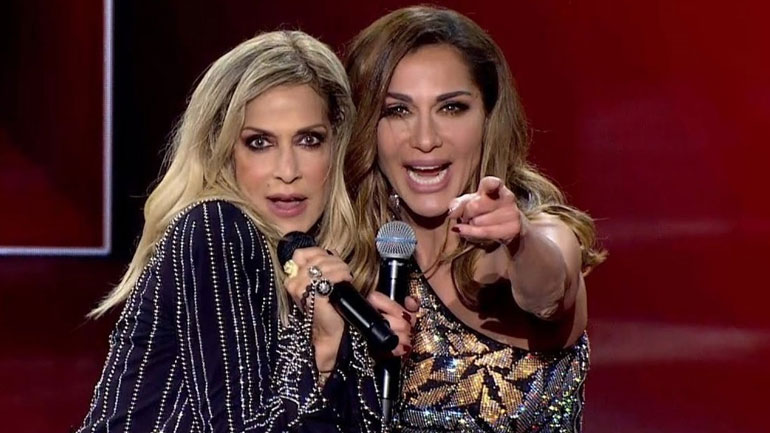 Οι πρώτες δηλώσεις της Άννας Βίσση και της Δέσποινας Βανδή μετά την επική συνάντησή τους επί σκηνής