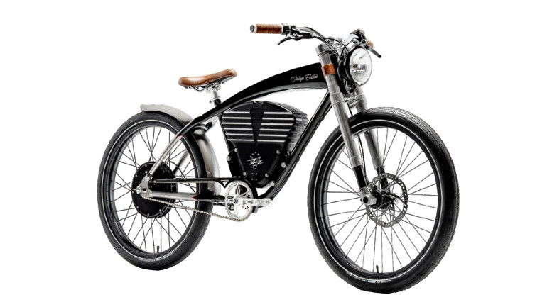 Ένα ηλεκτρικό ποδήλατο που μοιάζει με μοτοσικλέτα