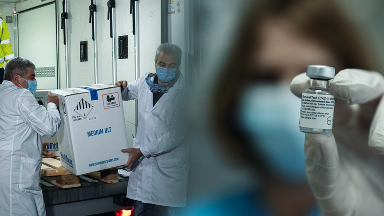 Νέα παρτίδα εμβολίων