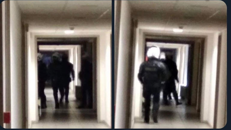 Επιχείρηση της ΕΛ.ΑΣ. στις φοιτητικές εστίες της Ούλωφ Πάλμε στου Ζωγράφου