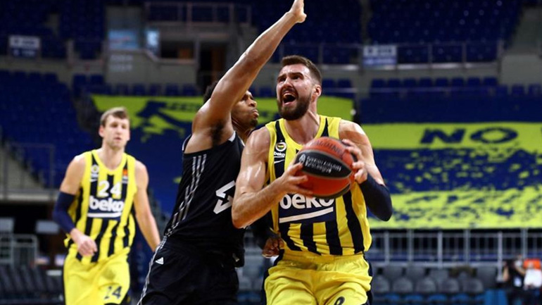 Δεύτερη νίκη για τη Φενέρ, 81-59 τη Βιλερμπάν