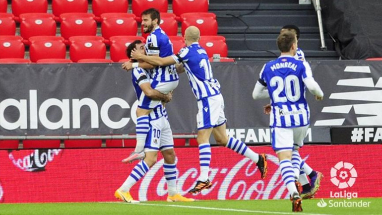 Νικήτρια στο ντέρμπι των Βάσκων η Σοσιεδάδ, 1-0 τη Μπιλμπάο