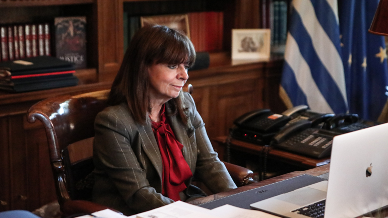 Σακελλαροπούλου προς Ένοπλες Δυνάμεις: Σας ευχαριστούμε, είμαστε ευγνώμονες