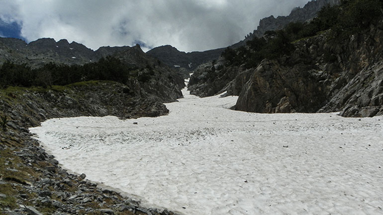 Σε πολύ χαμηλά επίπεδα η έκταση της χιονοκάλυψης στην Ελλάδα