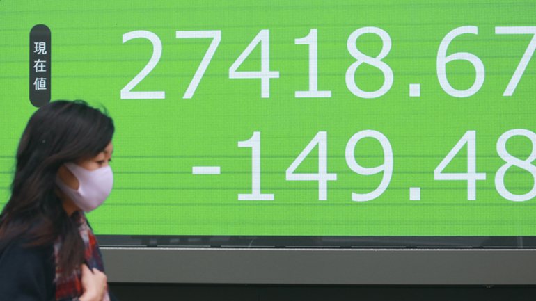 Πτωτικές τάσεις στο χρηματιστήριο του Τόκιο Πτωτικές τάσεις στο χρηματιστήριο του Τόκιο