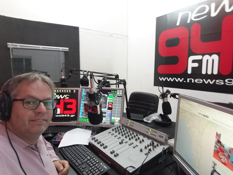 Ο Κώστας Νικολακόπουλος.