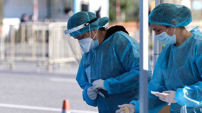 Βόλος: Αρνητικά τα rapid tests εκατοντάδων πολιτών