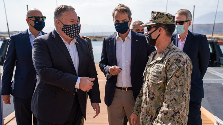 Πομπέο: Η δουλειά που κάνουν Ελλάδα-ΗΠΑ στην Ανατολική Μεσόγειο διασφαλίζει την ελευθερία