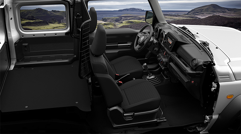 Το επαγγελματικό Jimny είναι διαθέσιμο με δύο θέσεις