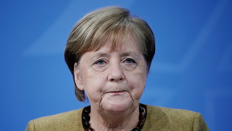 Παράταση και σκλήρυνση του lockdown στη Γερμανία ανακοίνωσε η καγκελάριος Μέρκελ