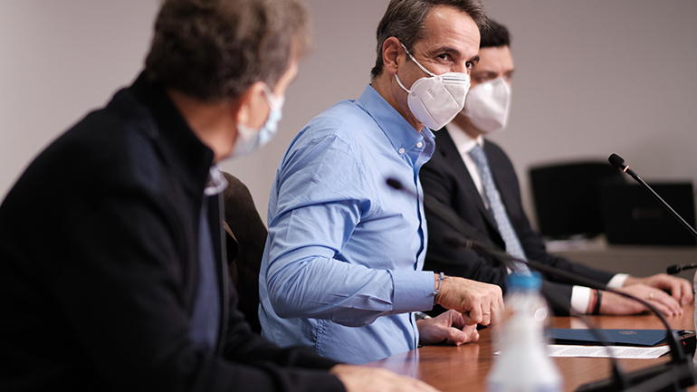 Μητσοτάκης: «Όλοι μαζί θα πετύχουμε» – Περισσότεροι από 16.000 εμβολιασμοί στην Ελλάδα