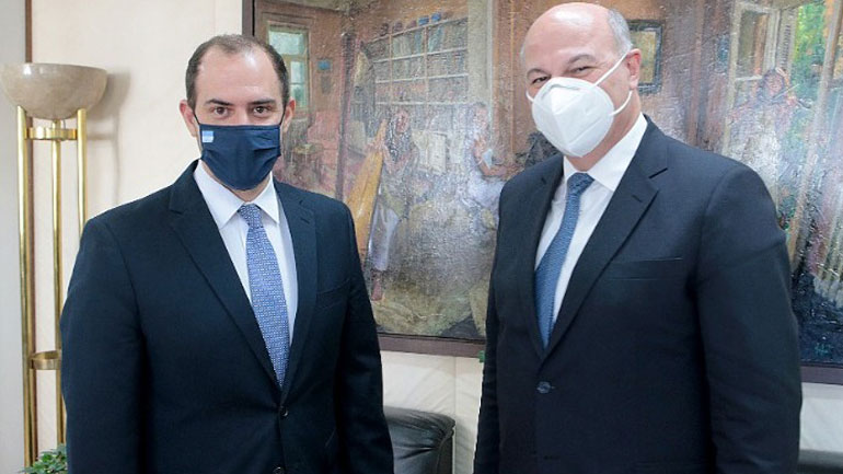 Δηλώσεις Τσιάρα-Κώτσηρα κατά την υποδοχή του δεύτερου ως νέου υφυπουργού Δικαιοσύνης