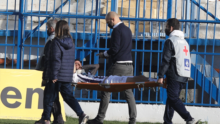 Απόλλων Σμύρνης: Κάταγμα στο ζυγωματικό ο Ιωαννίδης – Θα μείνει ένα μήνα εκτός