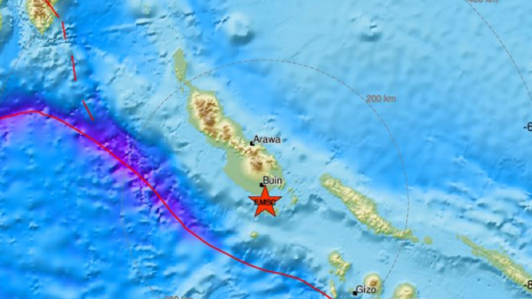 Σεισμός 5,8 Ρίχτερ στην Παπούα Νέα Γουινέα Σεισμός 5,8 Ρίχτερ στην Παπούα Νέα Γουινέα
