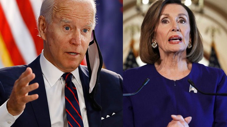 Οργή Μπάιντεν για την εισβολή στο Καπιτώλιο – Άμεση καθαίρεση Τραμπ ζητά η Πελόζι