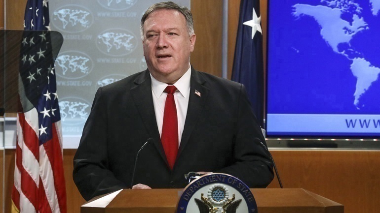 Πομπέο: Η Ουάσινγκτον εξετάζει την επιβολή κυρώσεων σε αυτούς που εμπλέκονται στις συλλήψεις στο Χονγκ Κονγκ